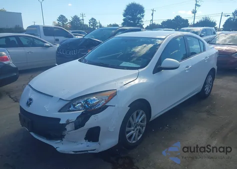 2013 Mazda Mazda3 I Touring z USA, uszkodzony, nr VIN JM1BL1VP1D1822267